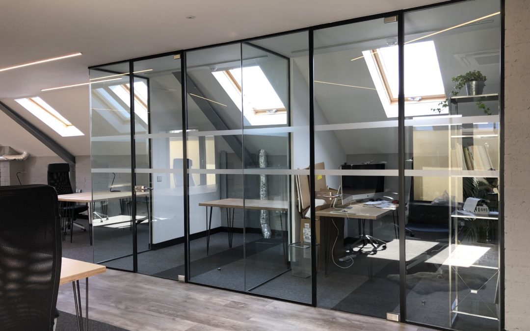 Why Slimline Glass Partitions are more effective in offices